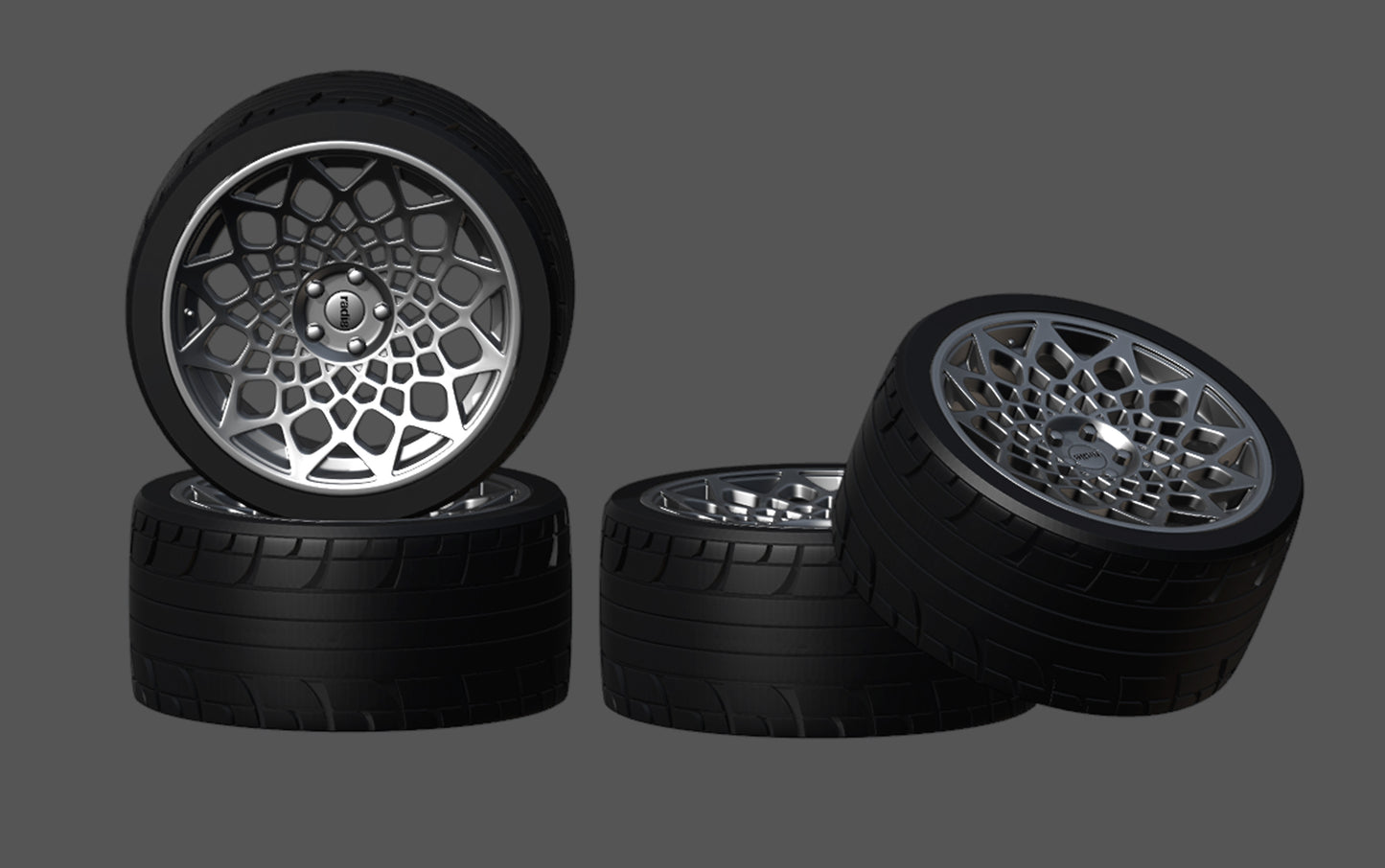 Radi8 R8B12 wheels set