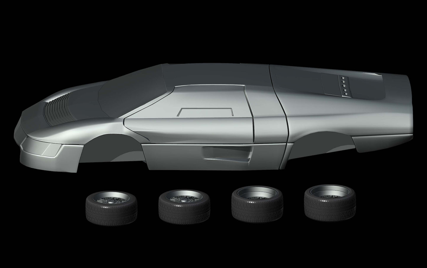 Dodge M4S PPG Turbo Interceptor "The Wraith" (1986)