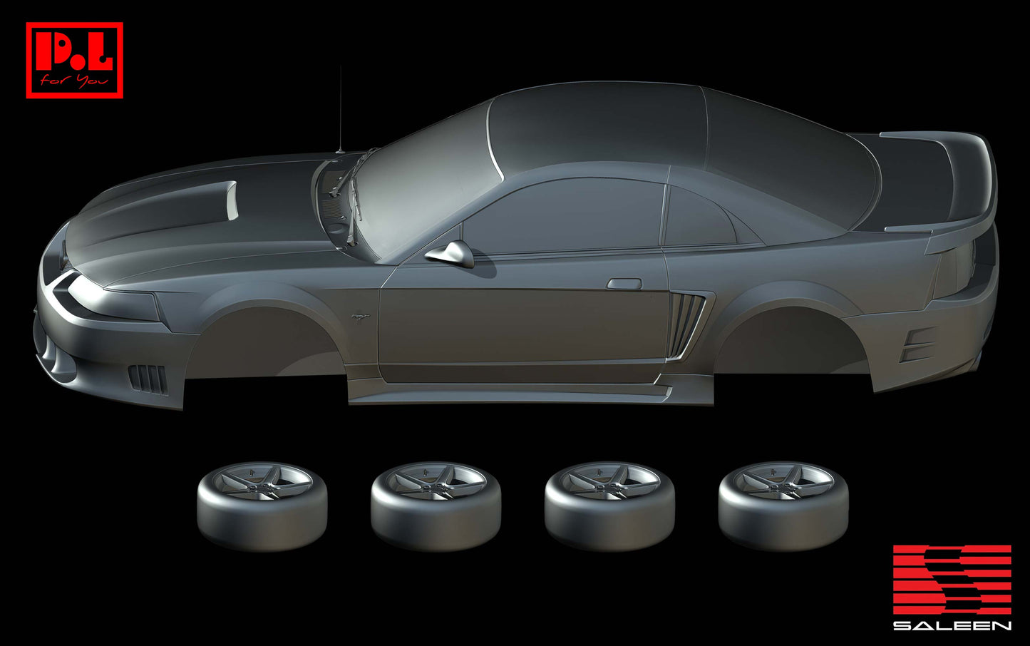 Saleen S281 (2000) - STL files