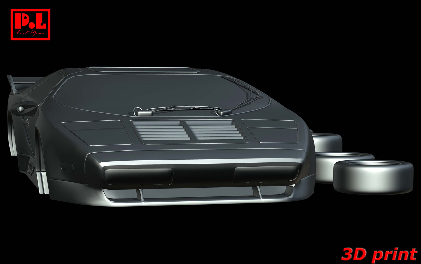 Vector W8 — 3D print STL files