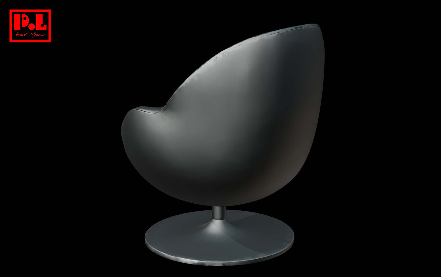 Designer chair — 3D print STL files