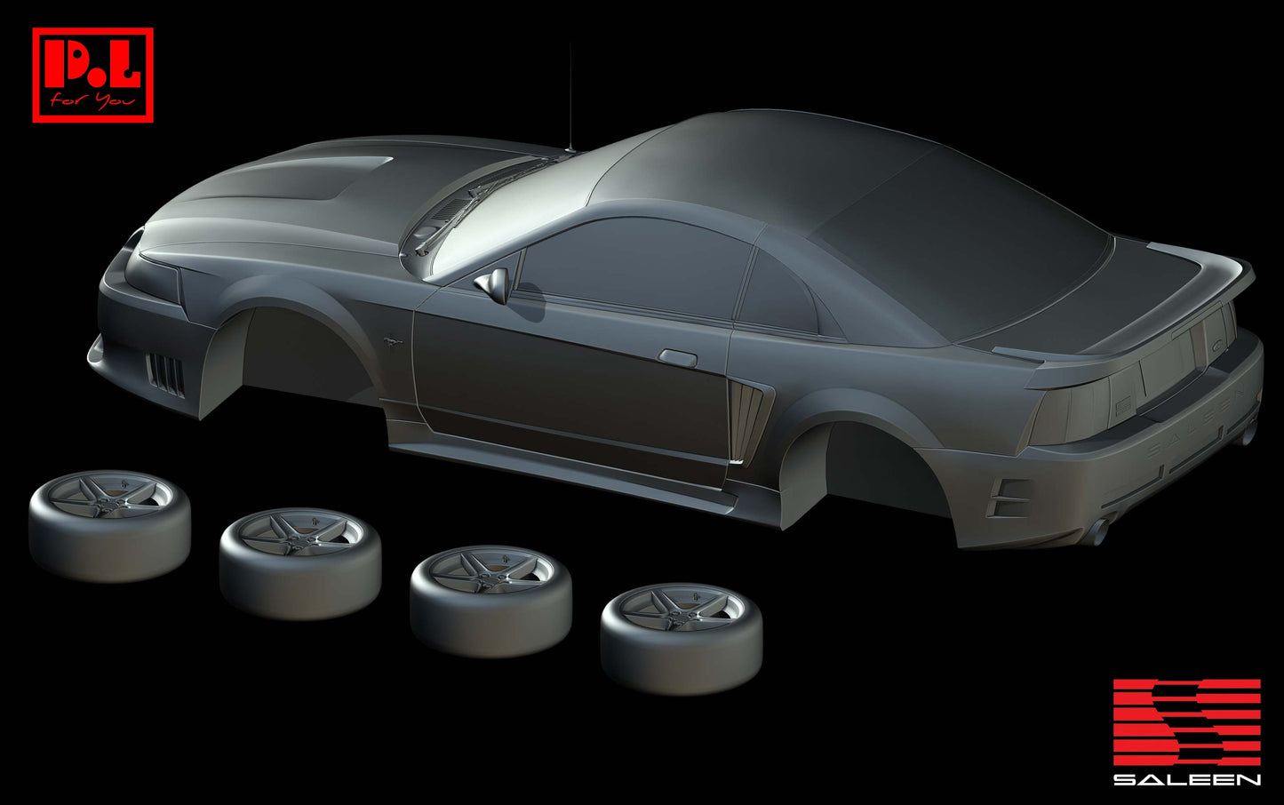 Saleen S281 (2000) - STL files