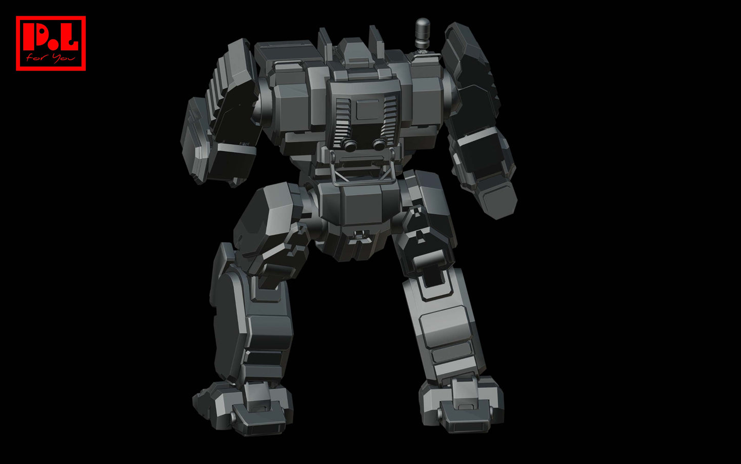 American Mecha - Rampage — 3D print STL files
