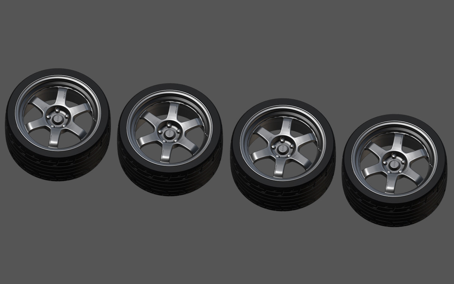 RAYS Volk Racing TE37V Mark-II wheels set
