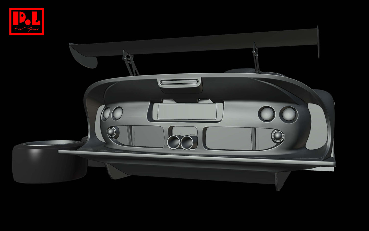 Lotus Elise GT1 (1997) - STL files