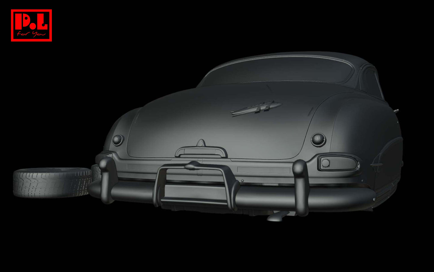 Hudson Hornet 1st Gen Coupe (1952) - STL files