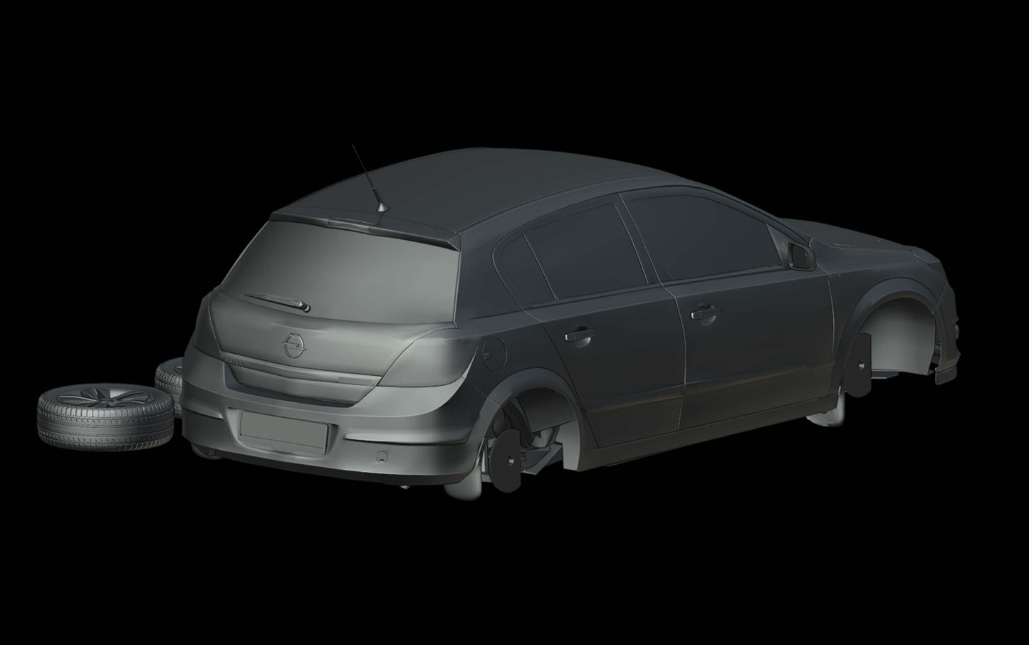 Opel Astra H (Astra III) 5-Door Facelift (2007-2009)