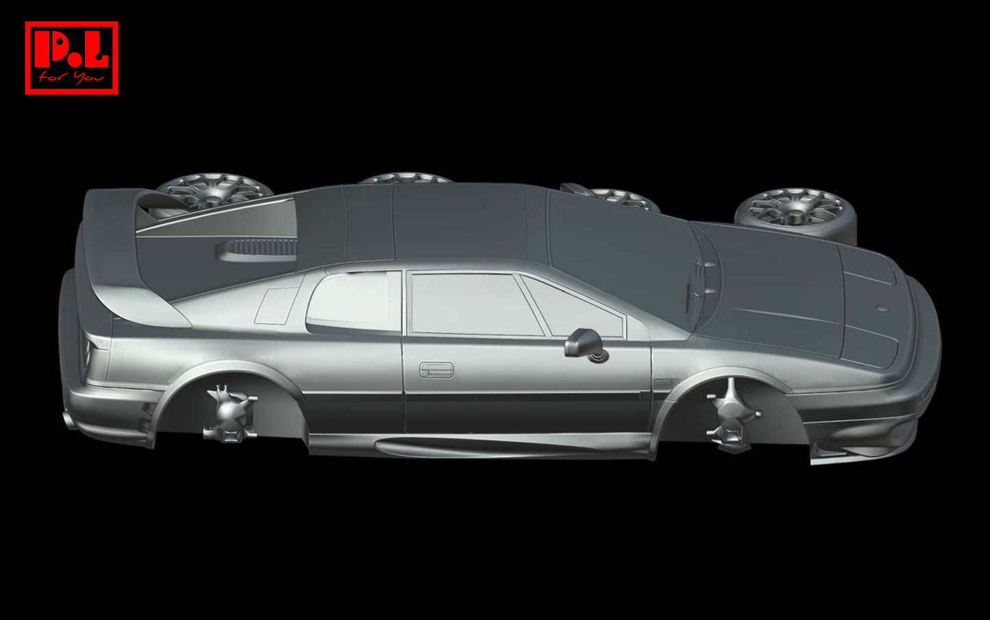 Lotus Esprit V8 (1996-2004) - STL files