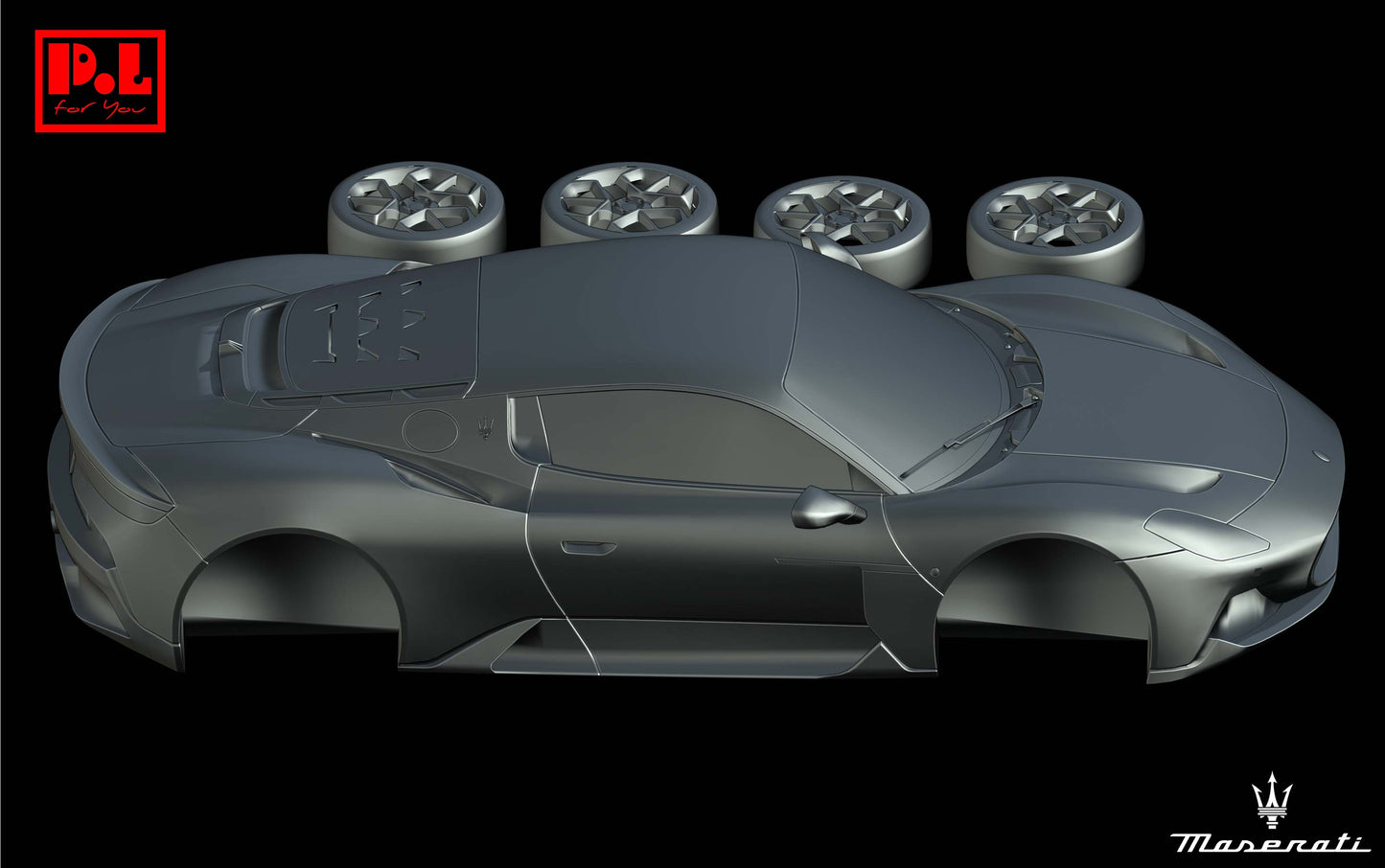 Maserati MC20 (2023) - STL files