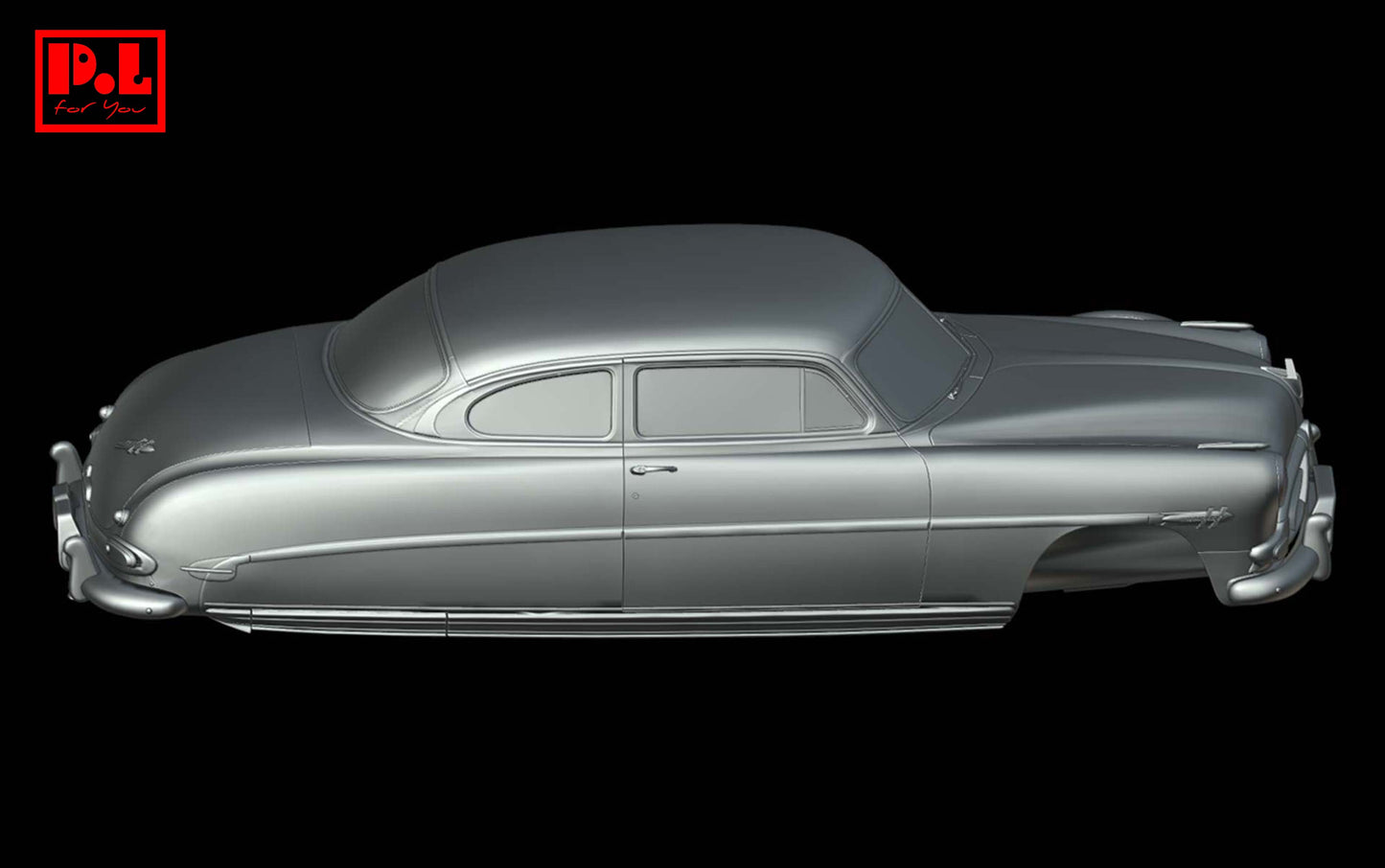 Hudson Hornet 1st Gen Coupe (1952) - STL files