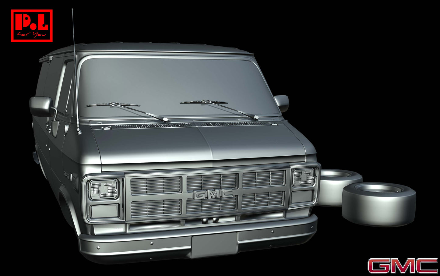 GMC Vandura 1500 (1983) - STL files