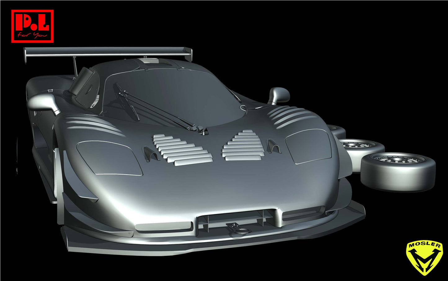 Mosler MT900 GT3 (2006) - STL files