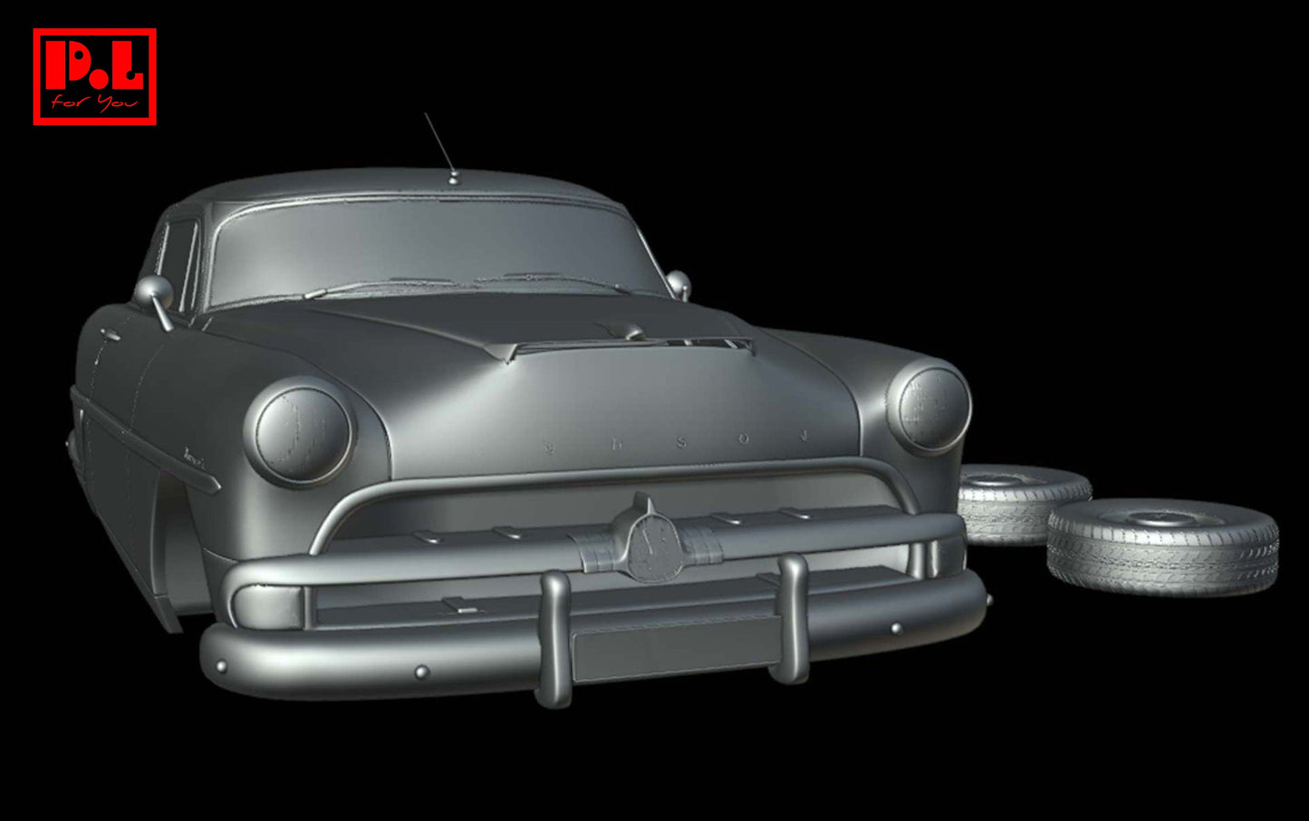 Hudson Hornet 1st Gen Coupe (1954) - STL files
