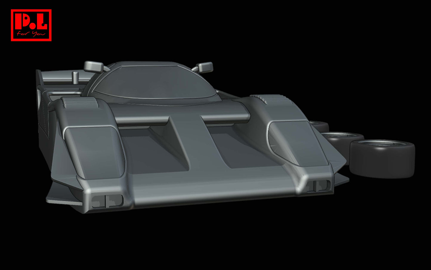 Nissan GTP ZX-Turbo — 3D print STL files