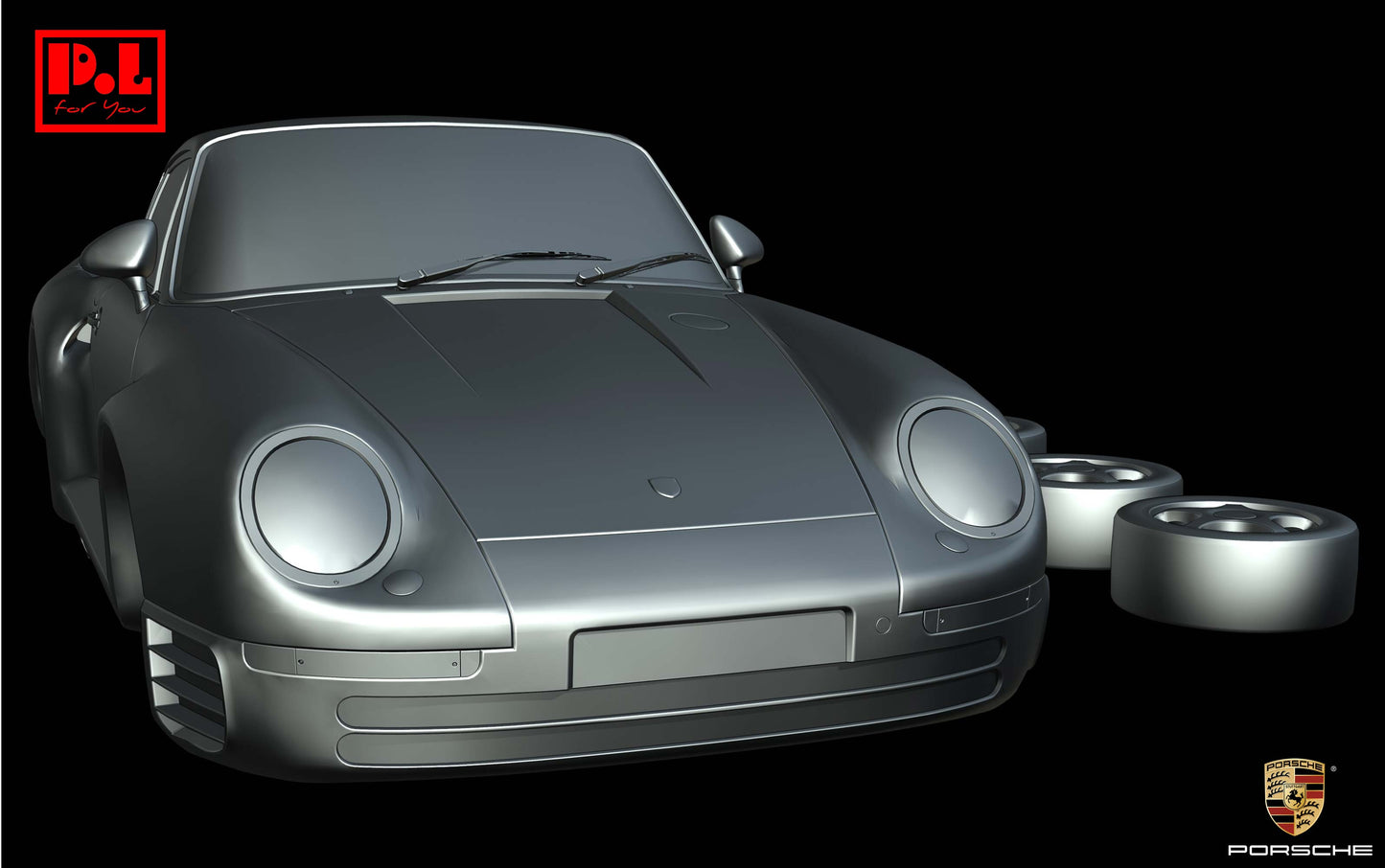 Porsche 959 (1986) - STL files