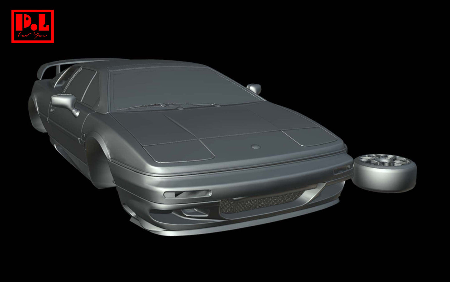 Lotus Esprit V8 (1996-2004) - STL files