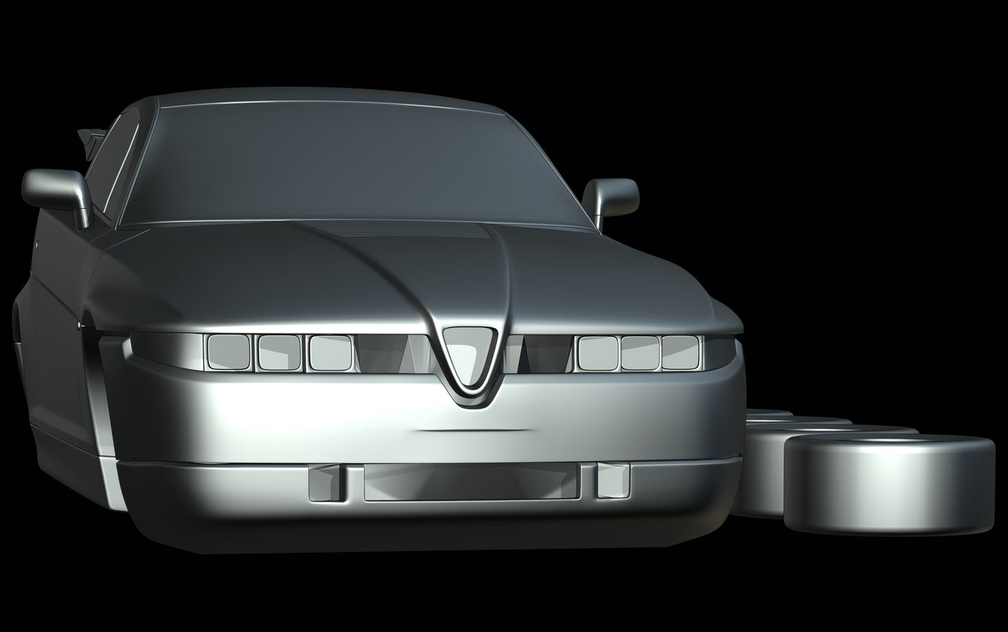 Alfa Romeo SZ (Sprint Zagato) ES-30 (1989-1991)