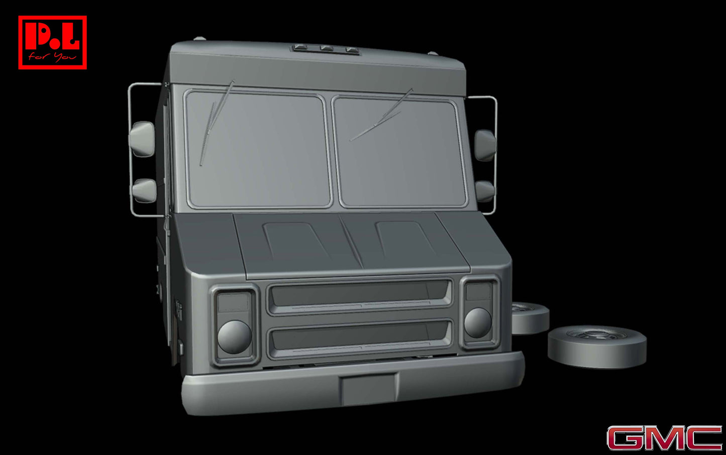 GMC P3500 (1989) - STL files