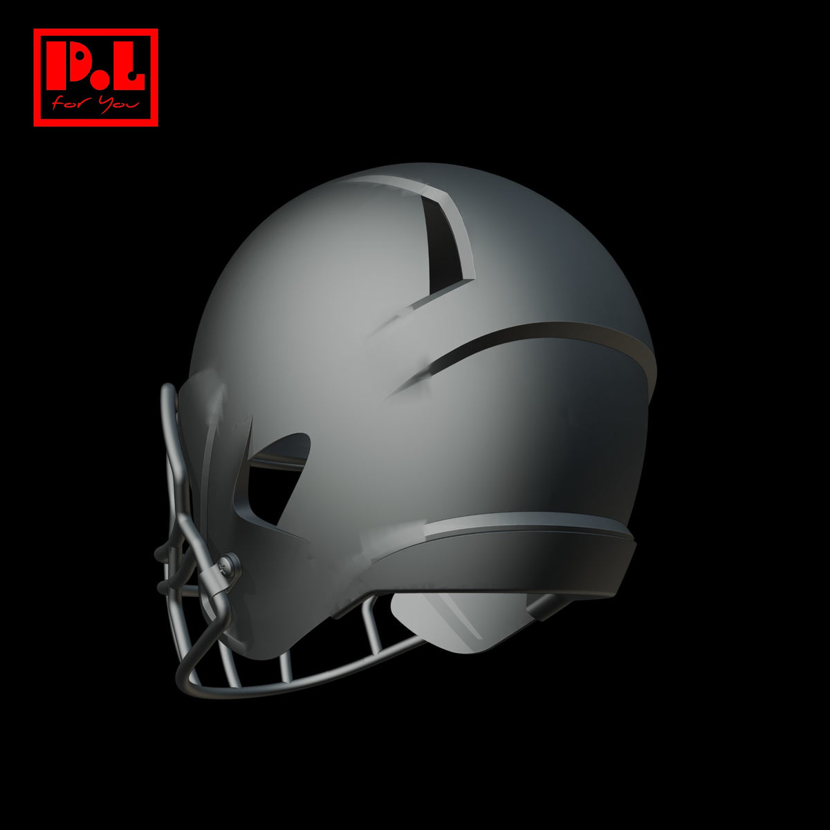 American Football Helmet — 3D print STL files