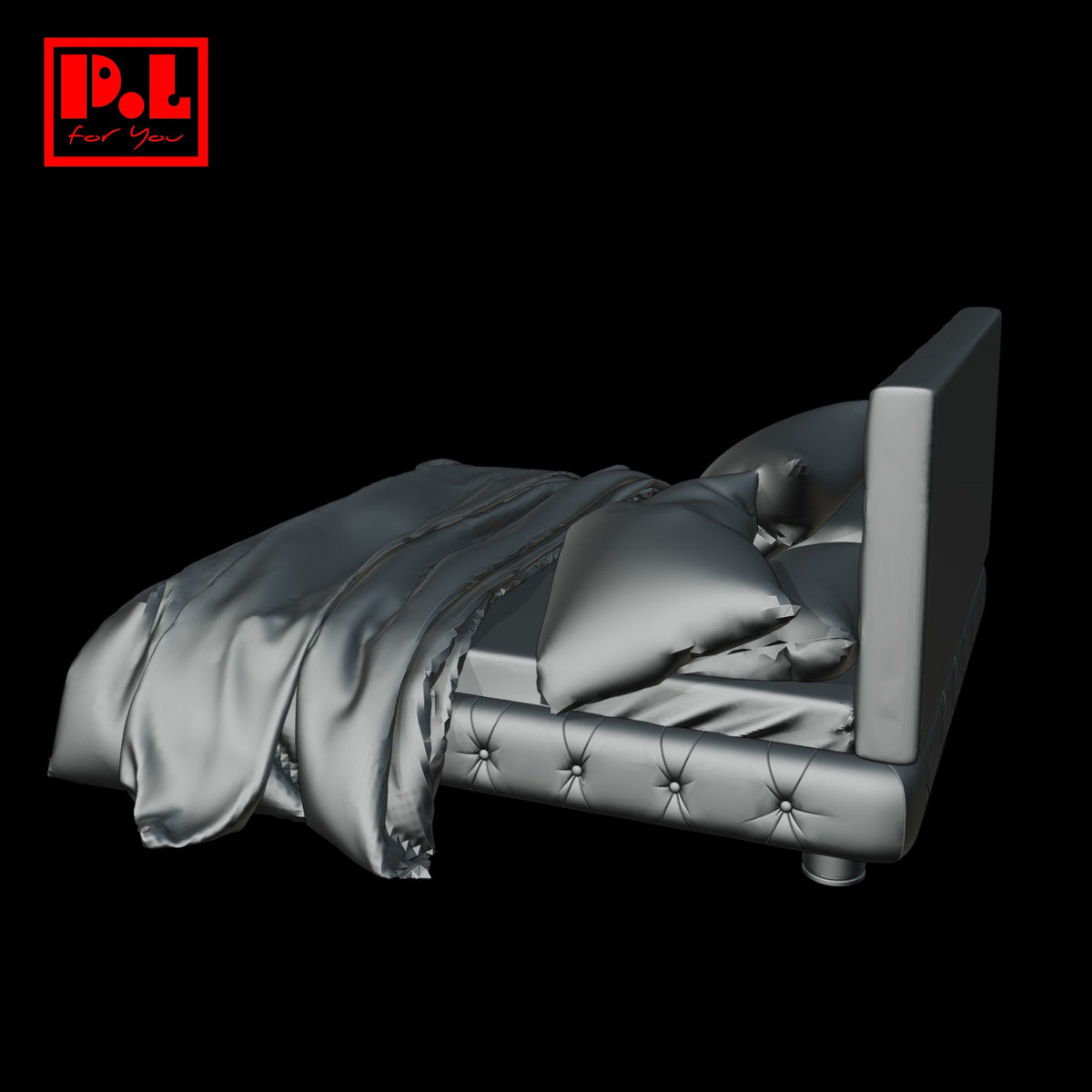 Bed v2 — 3D print STL files
