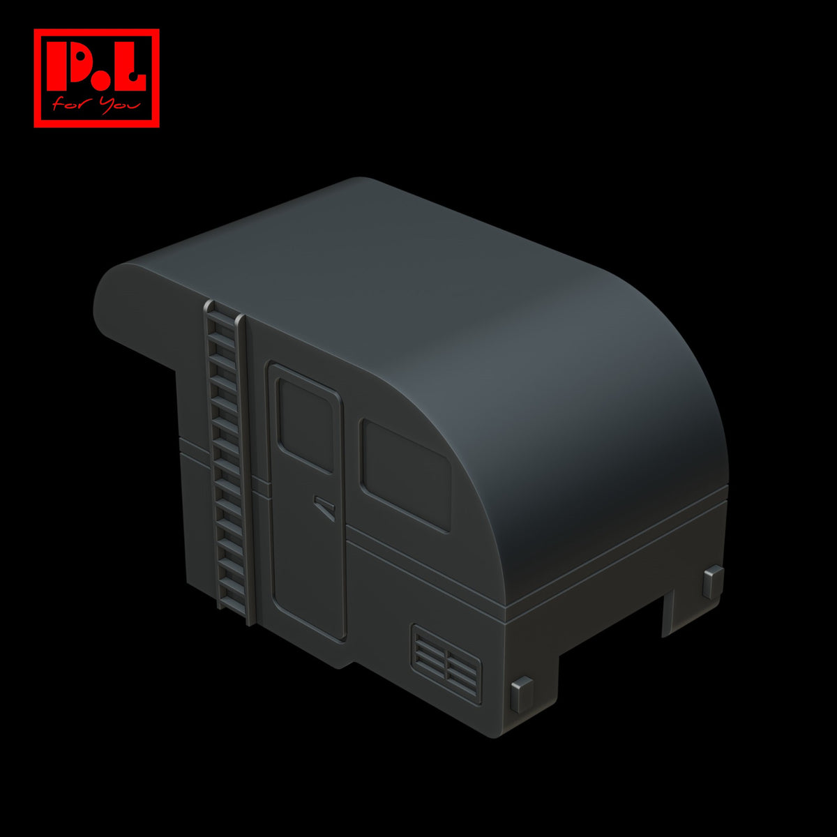 Classic Custom Camper Shell — 3D print STL files