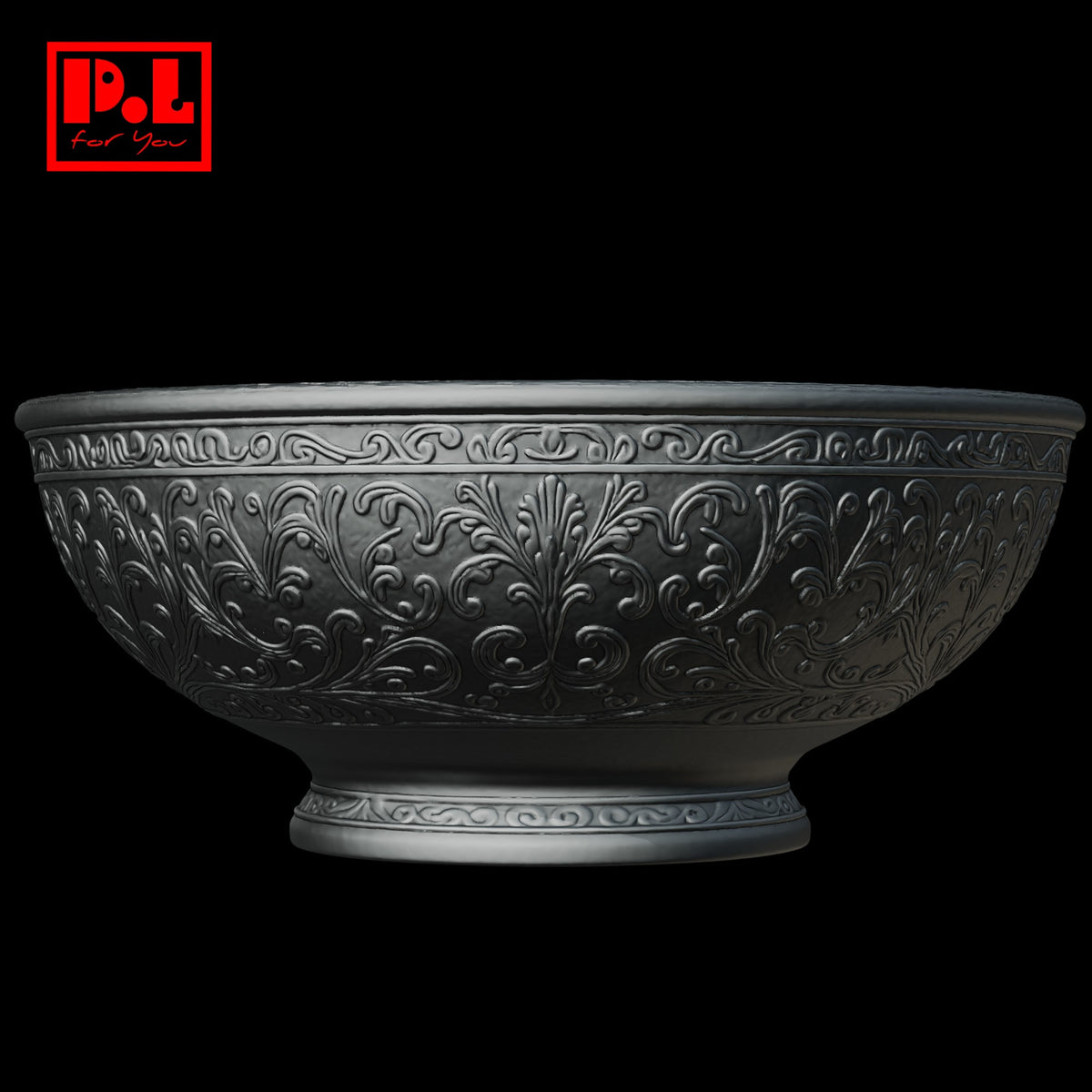 Decorative bowl — 3D print STL files