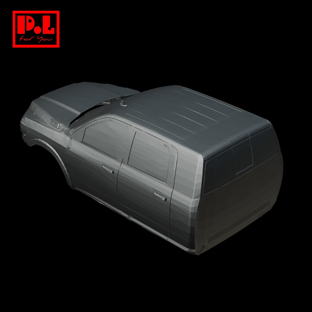 Dodge Ram V (2019) Car body — 3D print STL files