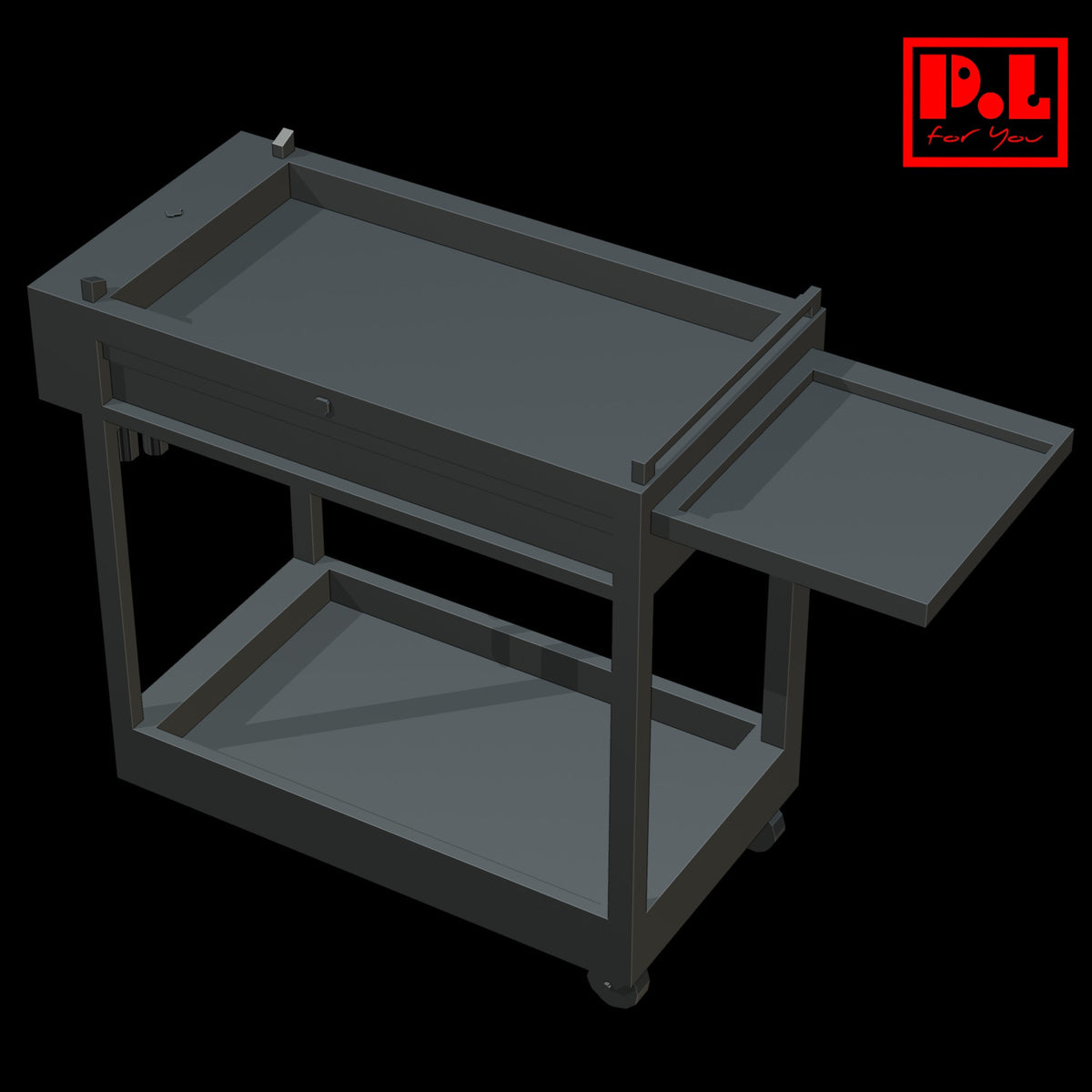 Garage Tool Cart — 3D print STL files