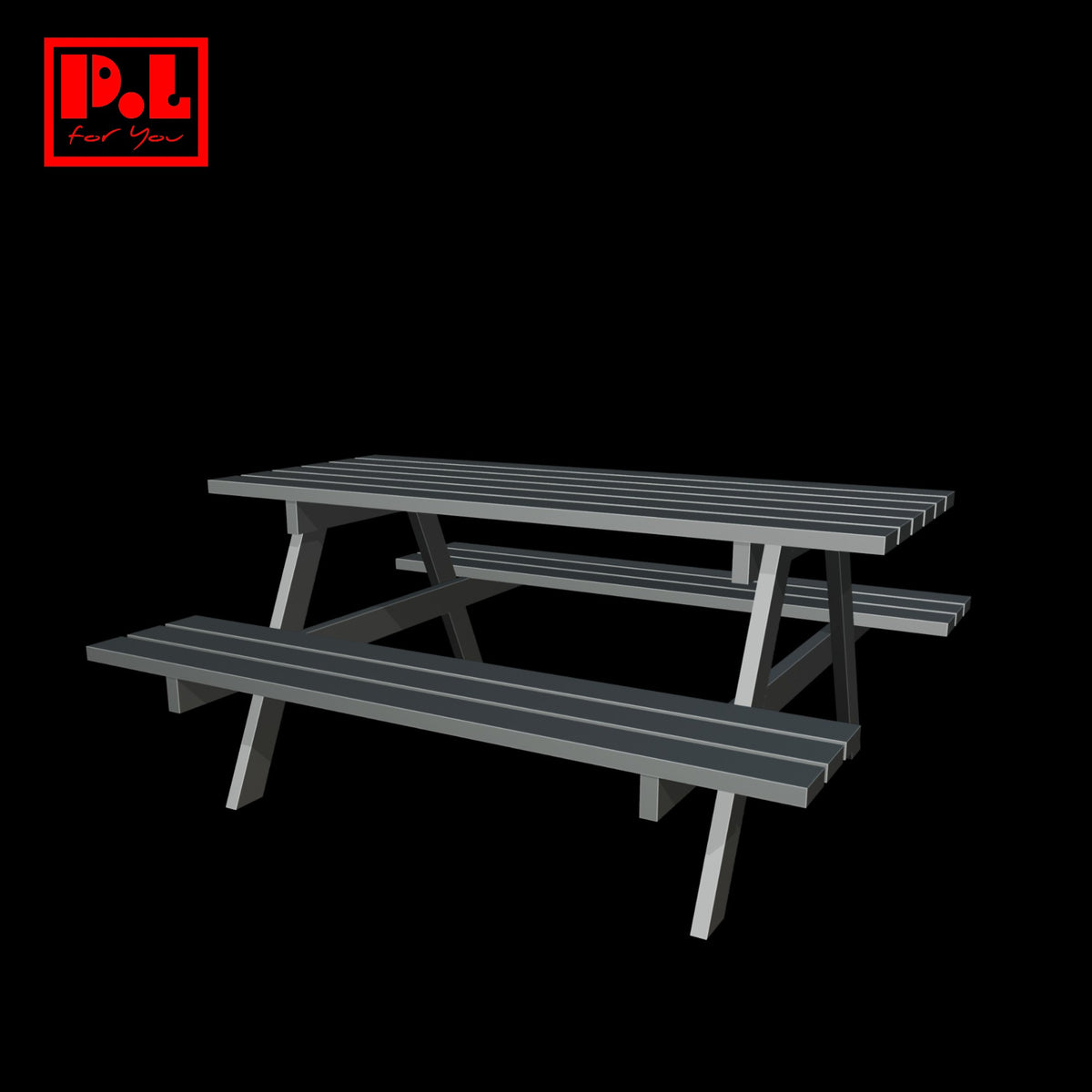 Garden table — 3D print STL files
