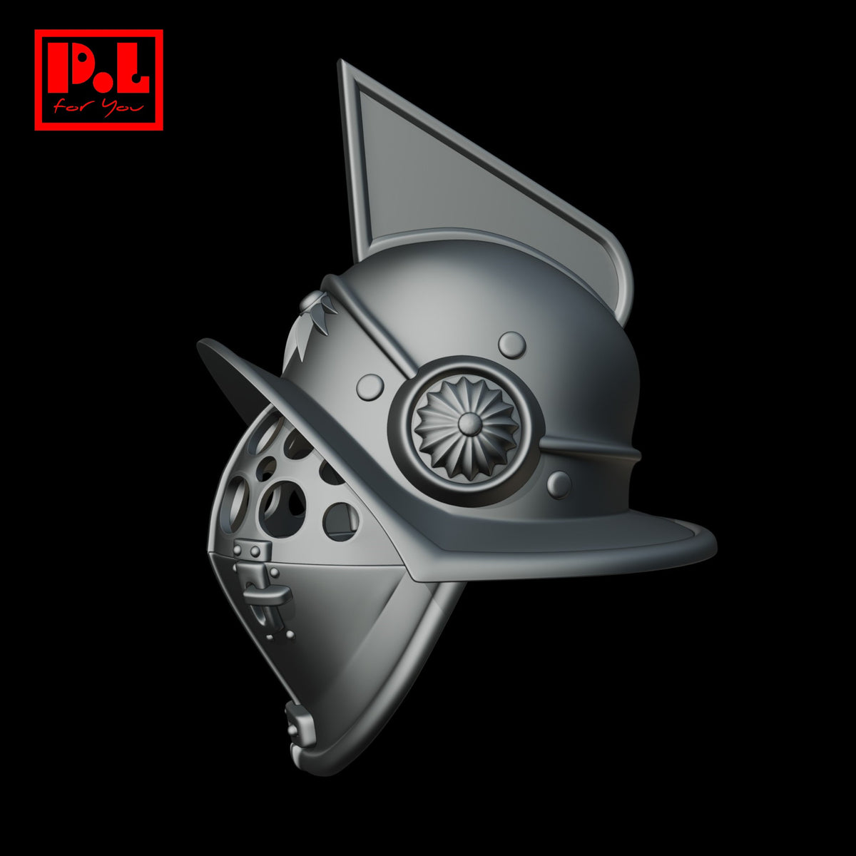 Gladiator helmet — 3D print STL files
