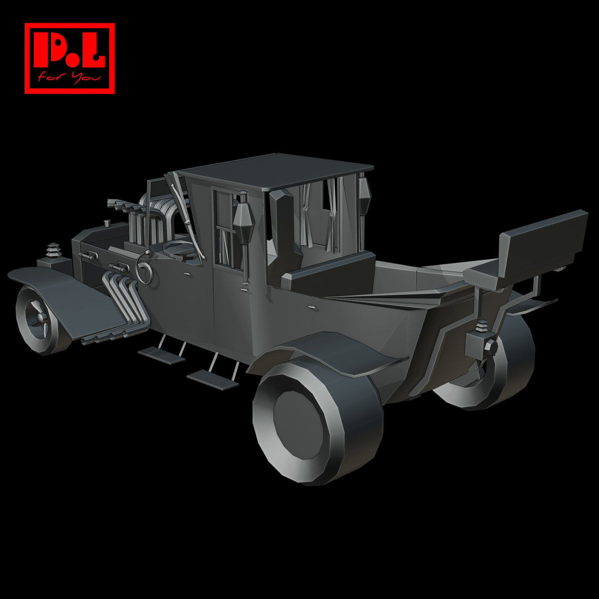 Herman Munster Mobile Coach The Munsters — 3D print STL files