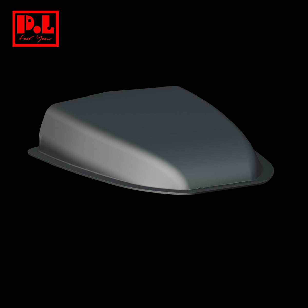 Hood scoop v1 — 3D print STL files