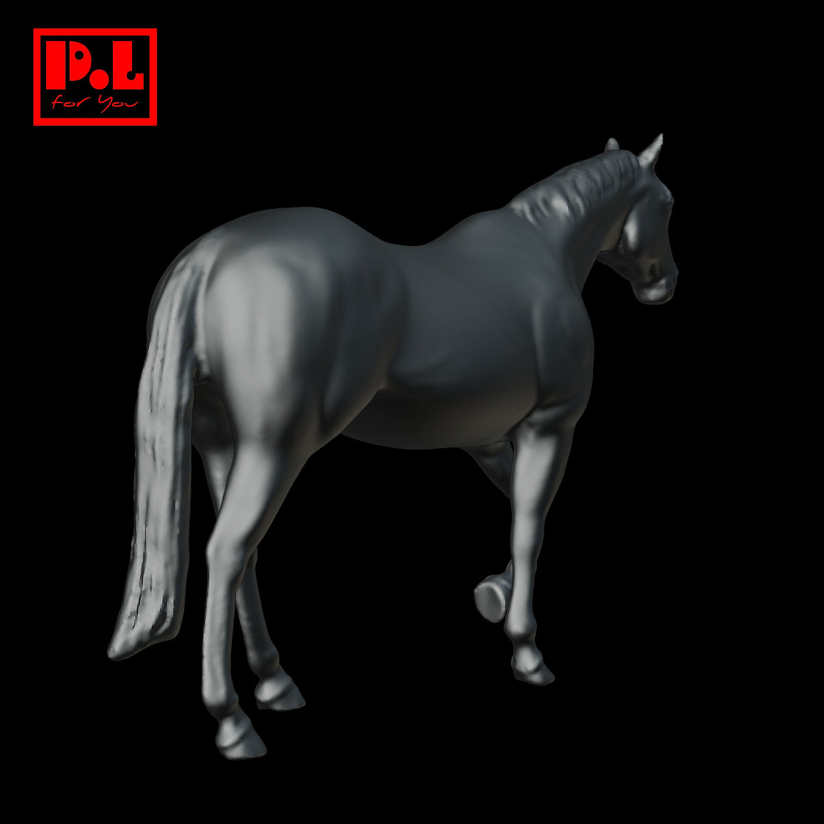 Horse v1 — 3D print STL files