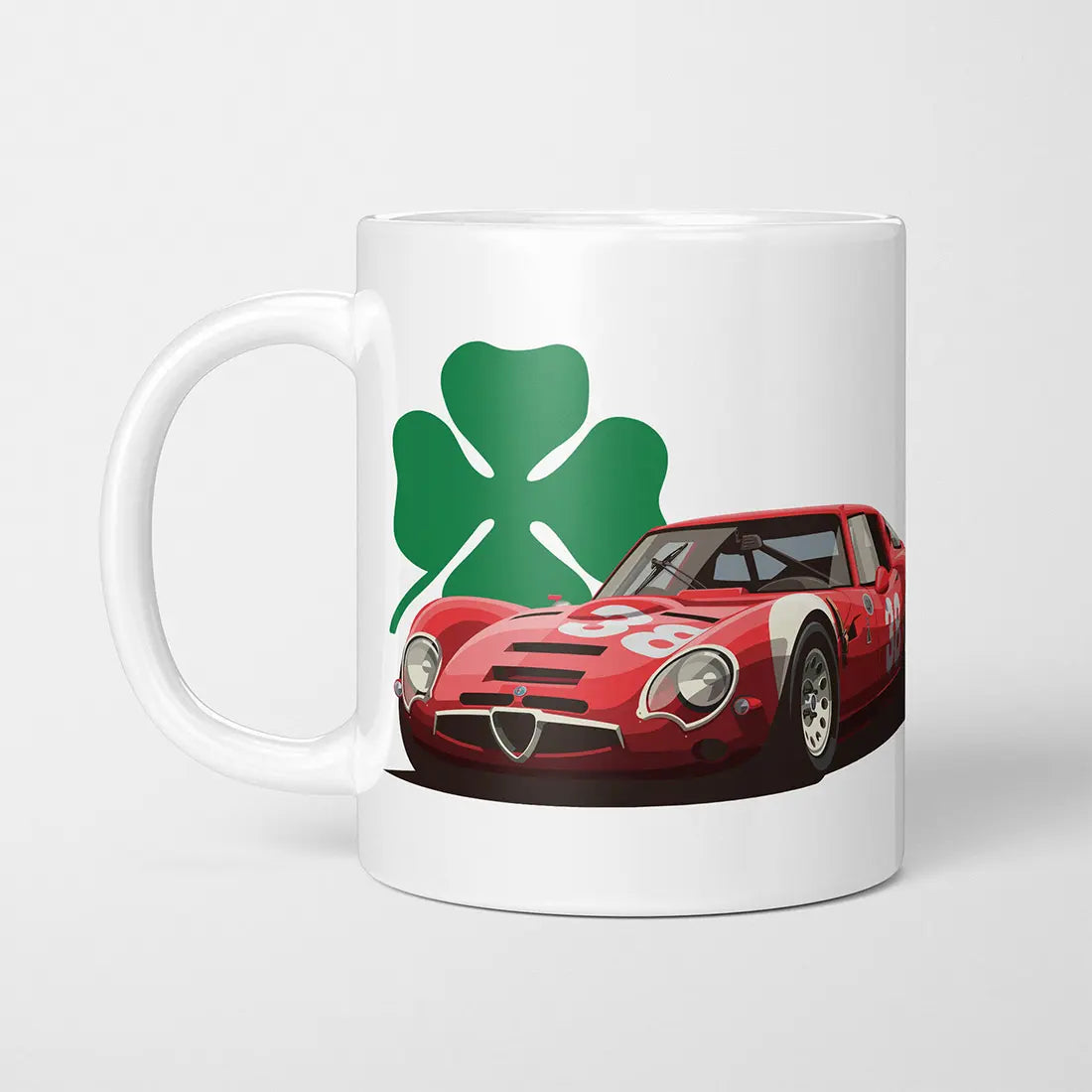 A Tea Cup / Coffe Mug — "Alfa Romeo Giulia TZ2"