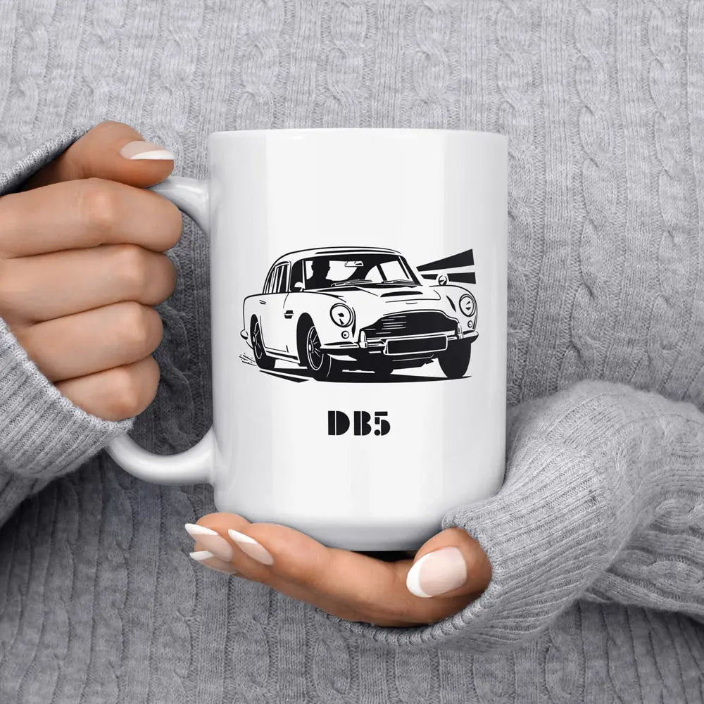 A Tea Cup / Coffe Mug — "Aston Martin DB5"