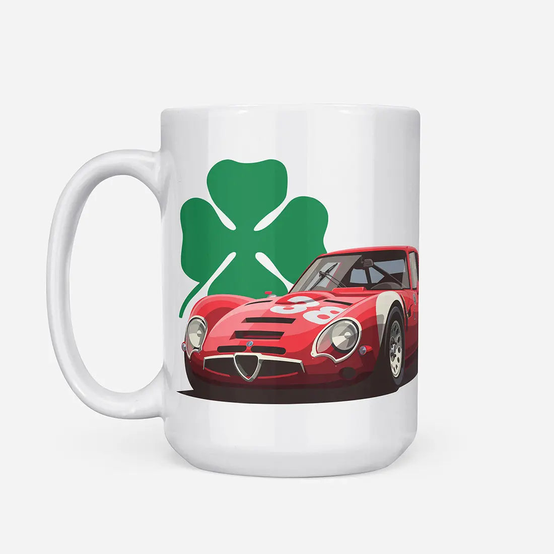 A Tea Cup / Coffe Mug — "Alfa Romeo Giulia TZ2"