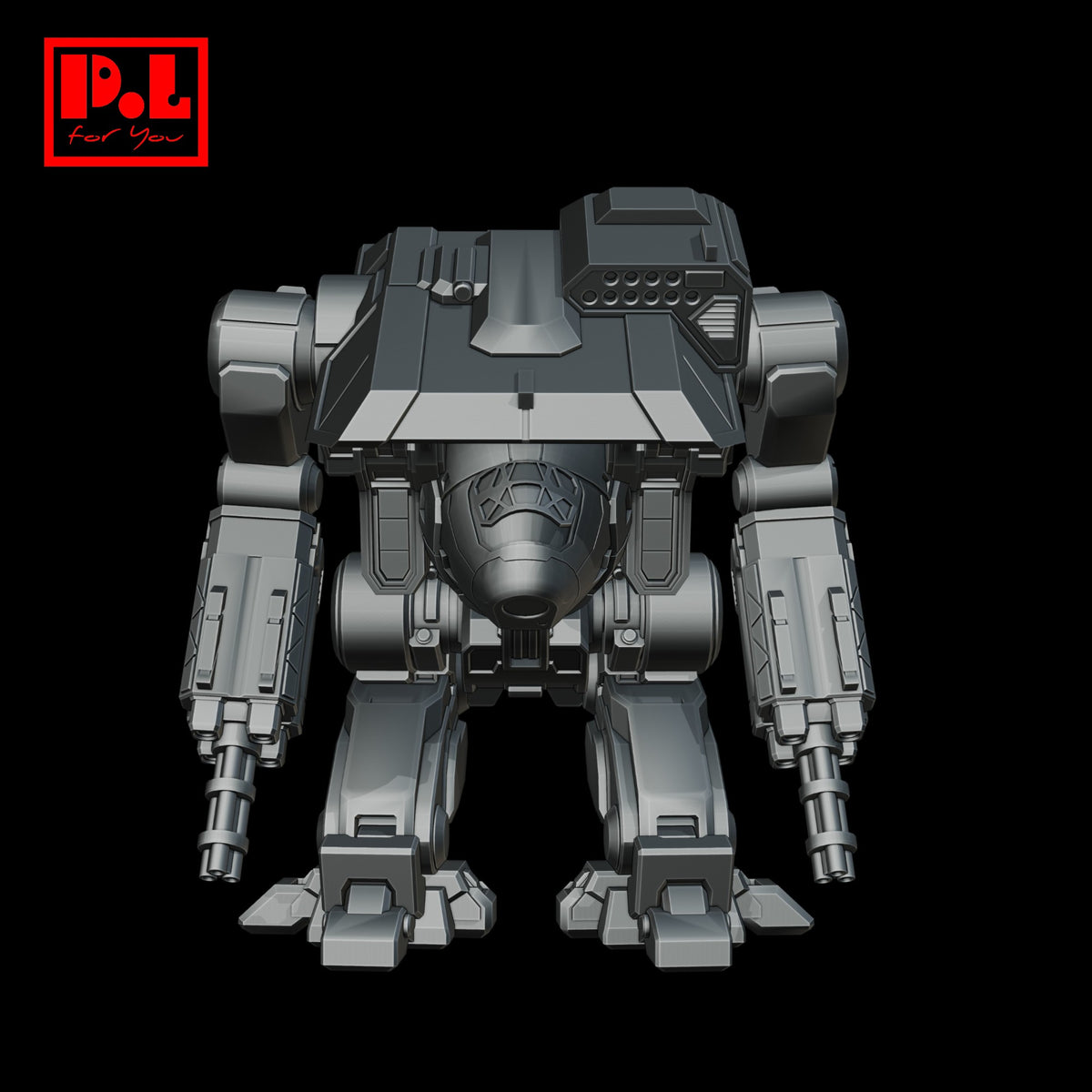 Mech Daishi Dire Wolf — 3D print STL files