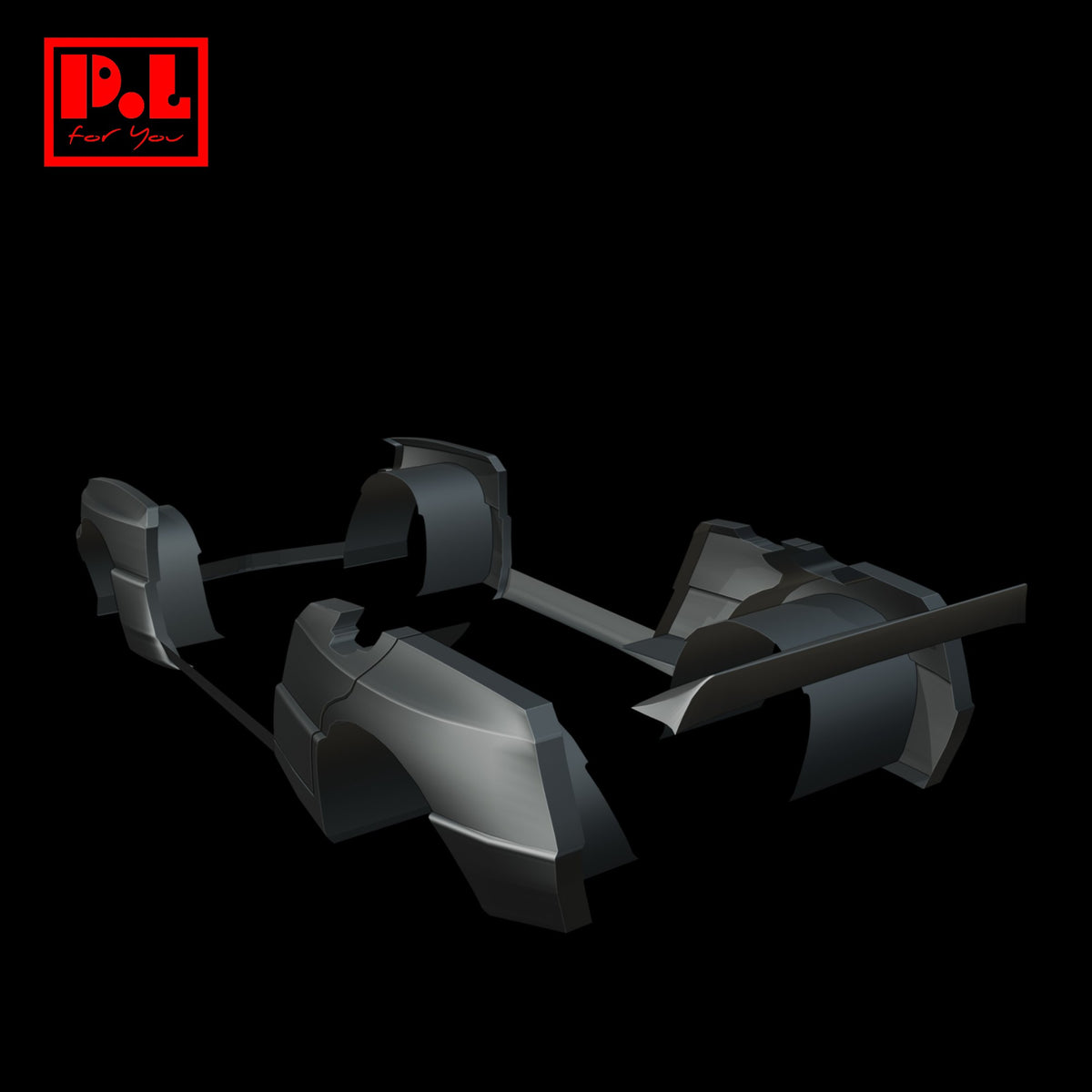 PANDEM Mercedes Benz 190E W201 — 3D print STL files