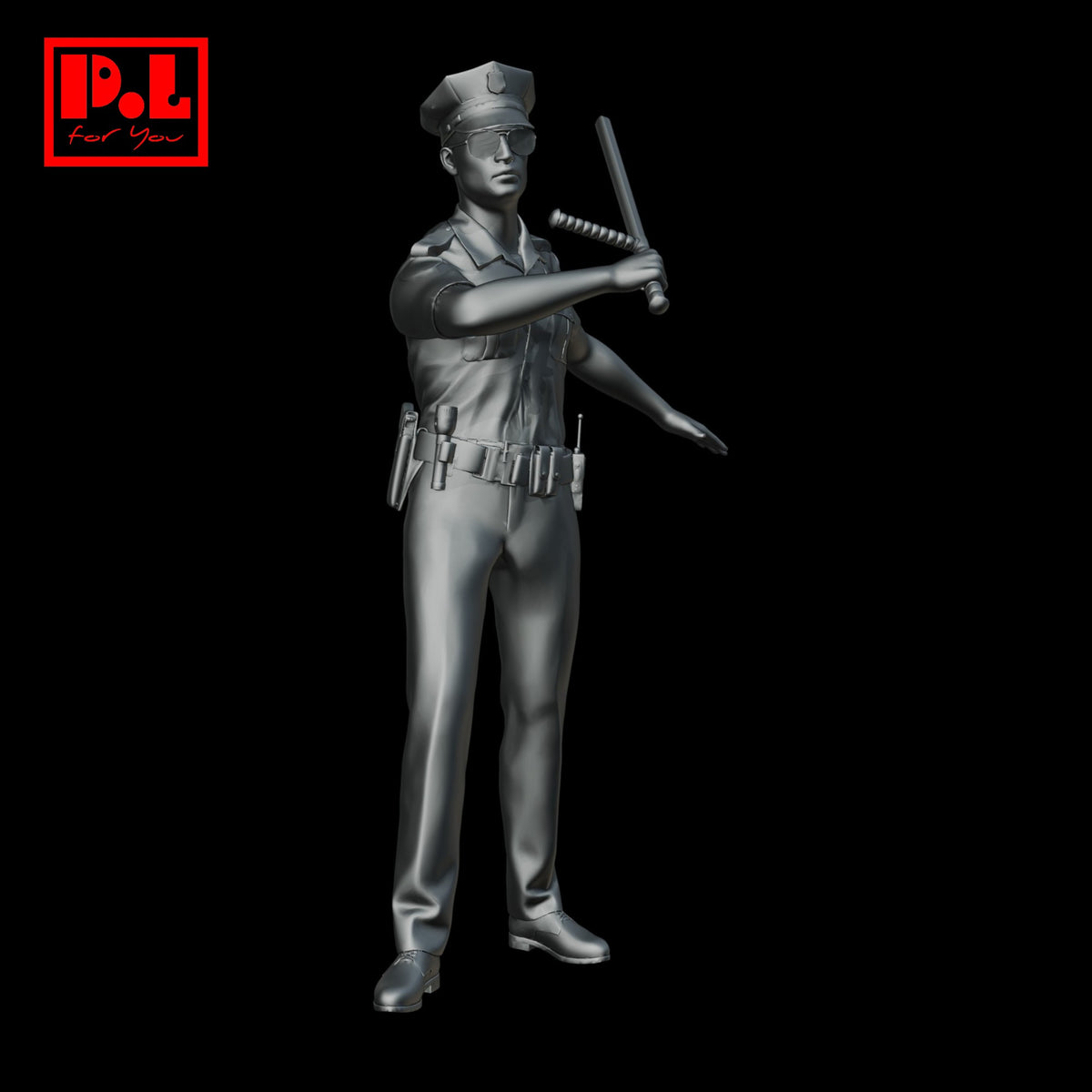 Police officer — 3D print STL files