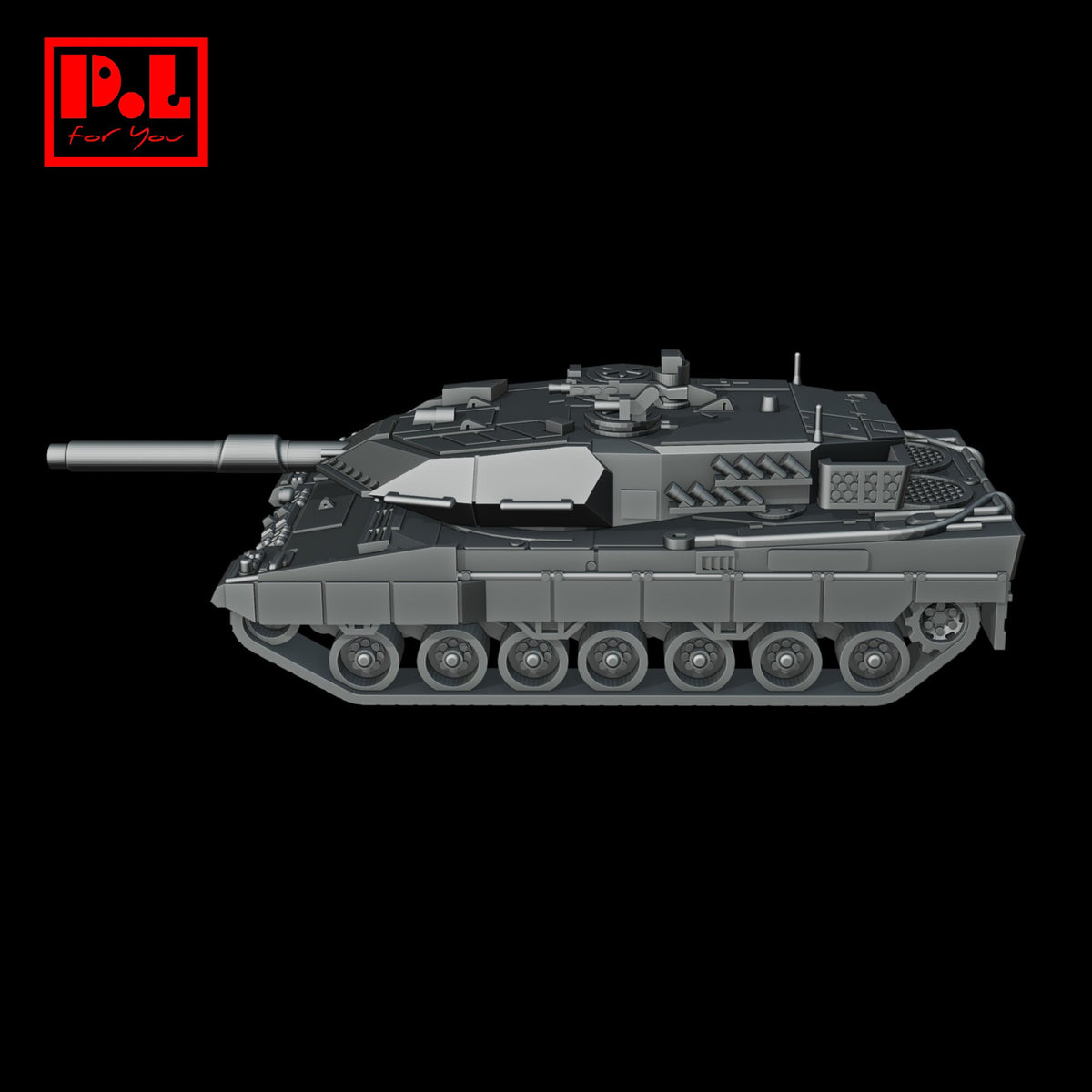 Tank Leopard 2A5 (1995) — 3D print STL files