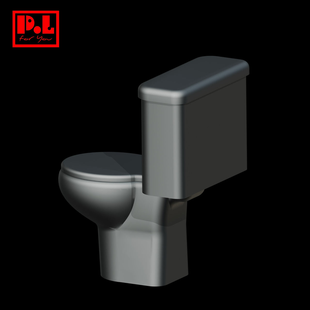 Toilet — 3D print STL files