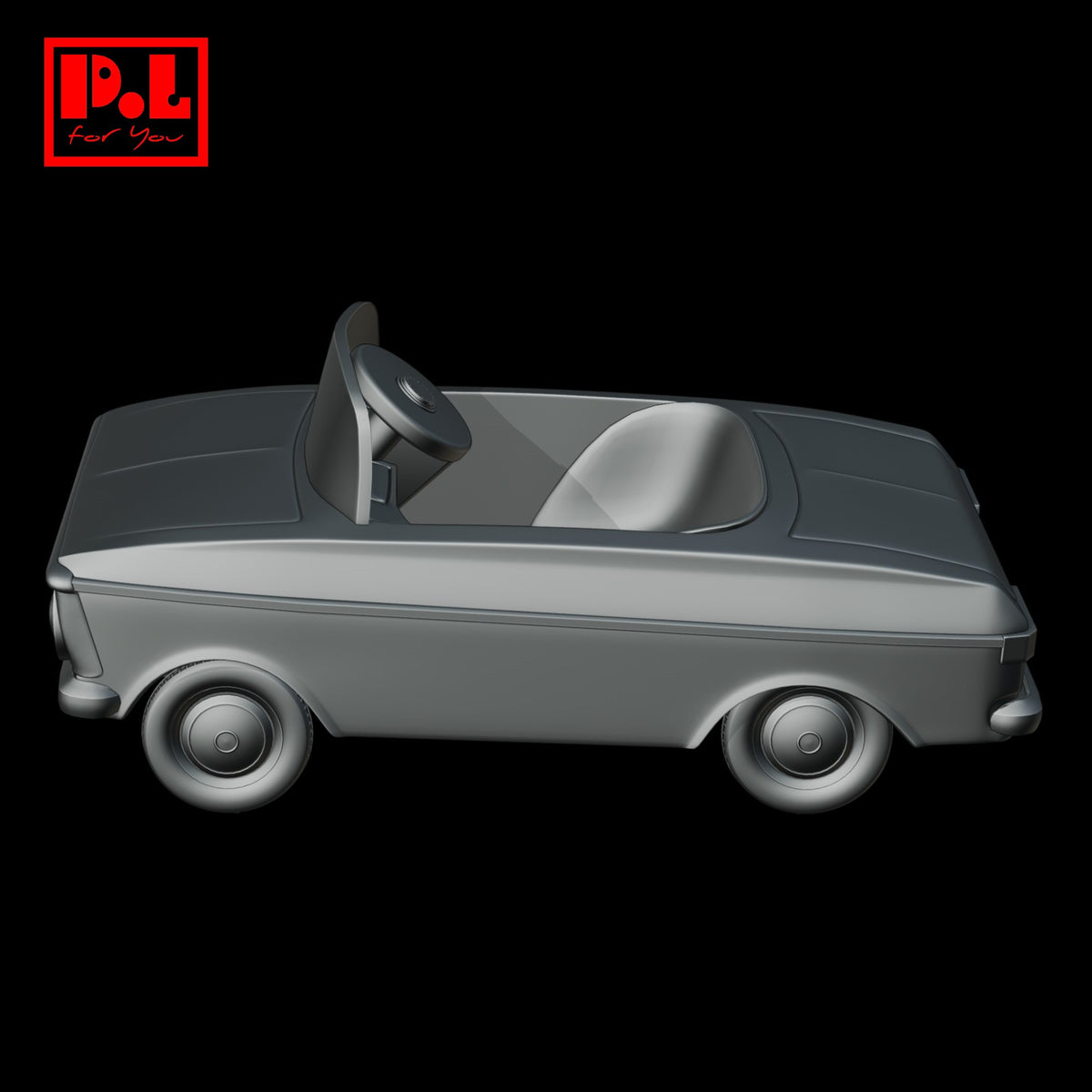 Toy car for a boy — 3D print STL files