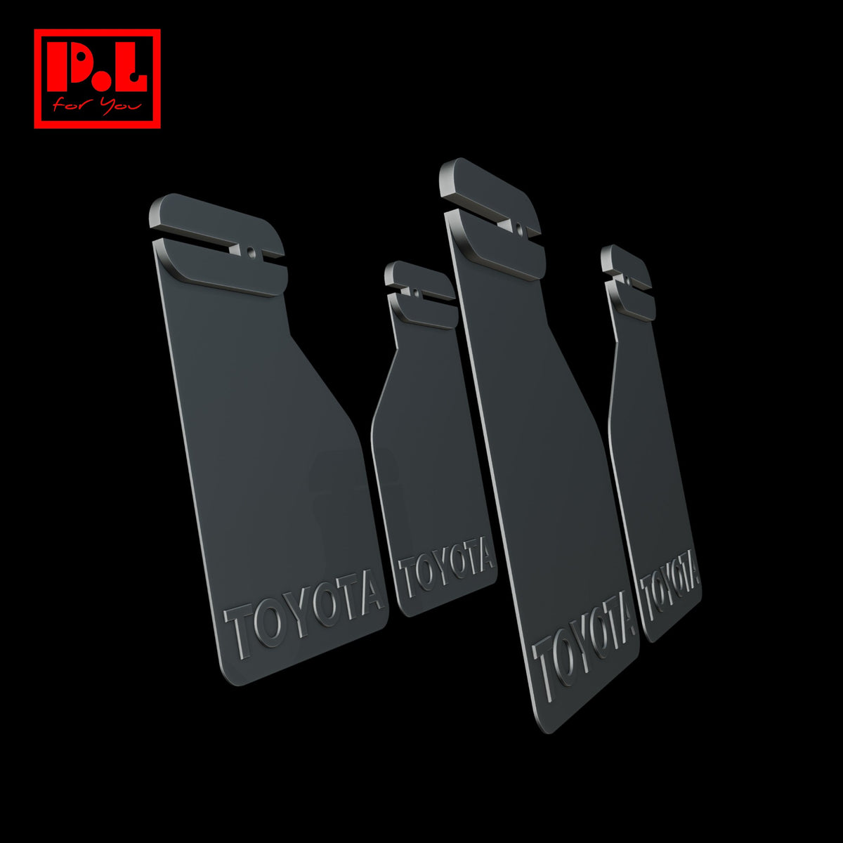 Toyota Mudflap — 3D print STL files