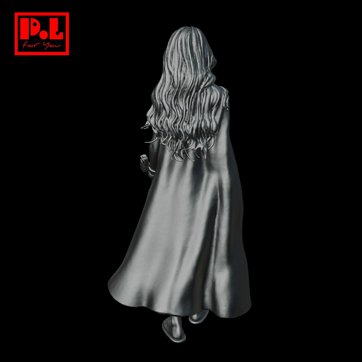 Woman on the beach — 3D print STL files