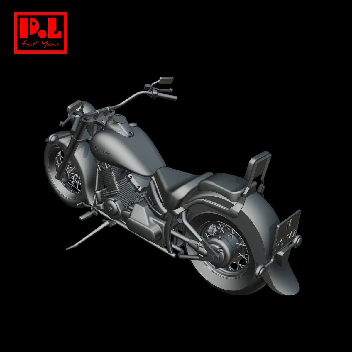Yamaha DragStar XVS650 ( V-Star 650) — 3D print STL files