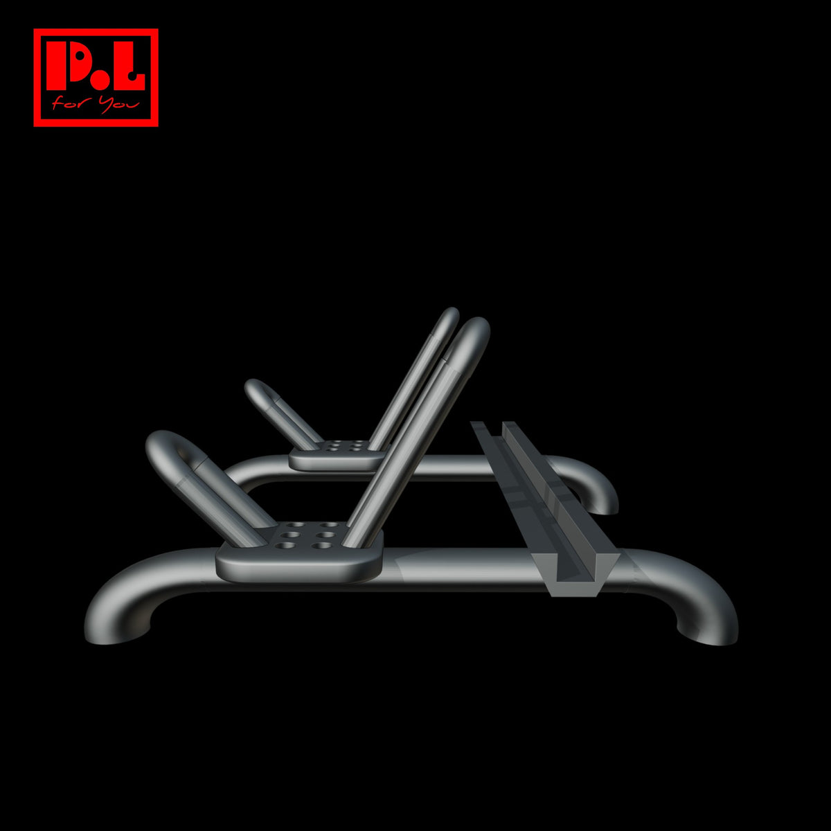 Roof rack for skis, snowboard — 3D print STL files