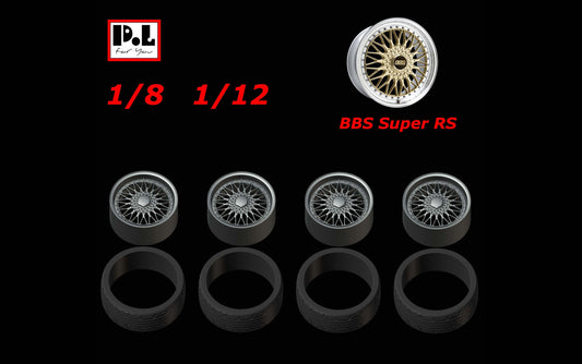 1/8 1/12 BBS Super RS wheels