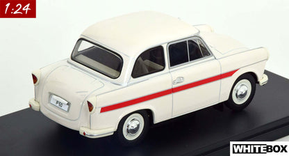 White Box 1:24 Trabant P50 (1958-1962) Creme Red (WB124186)