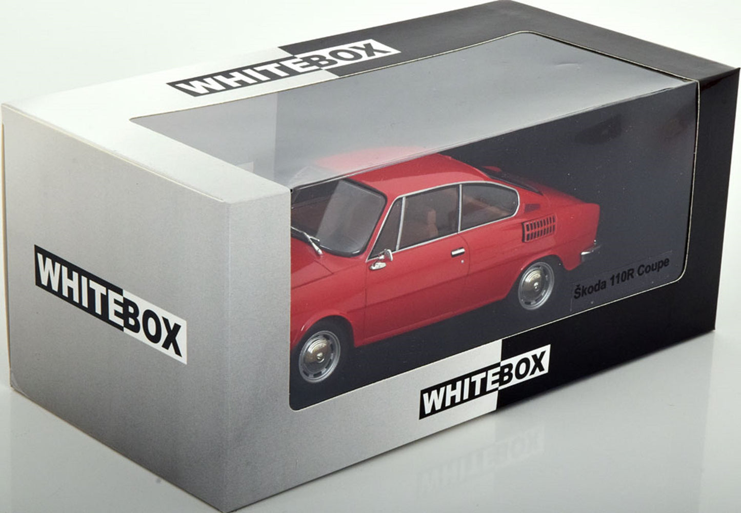 White Box 1:24 Skoda 110R Coupe (1970-1976) Red (WB124185)