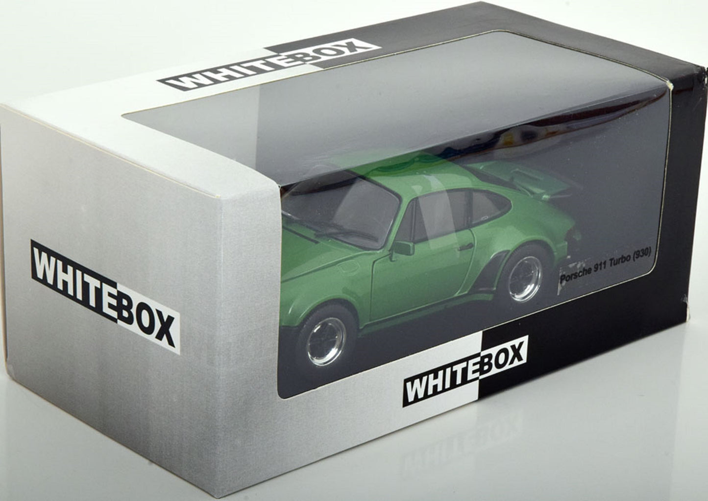 White Box 1:24 Porsche 911 (930) Turbo 3.0 Coupe (1974-1980) greenmetallic (WB124188-O)